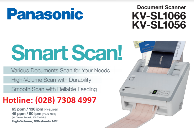 Đại lý phân phối máy Scan Panasonic KV-SL1066 giao hàng tận nơi khách hàng thuộc Quận 12 TPHCM