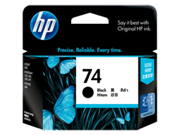 HP 74 Black Original Ink Cartridge (CB335WA)