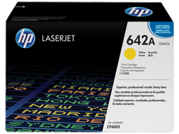 HP 642A Yellow Original LaserJet Toner Cartridge (CB402A)