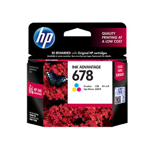 HP 678 Tri color Ink Cartridge (CZ108AA)