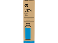 Mực in HP V87XL 500ml Cyan Bottled Ink Cartridge (7FN95A)