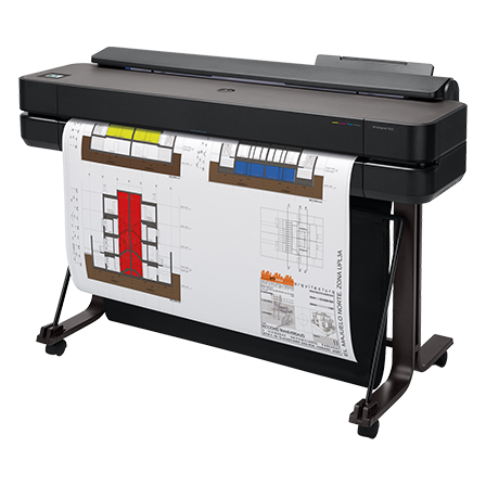 Hình của HP DesignJet T650 24-in Printer (5HB08A)