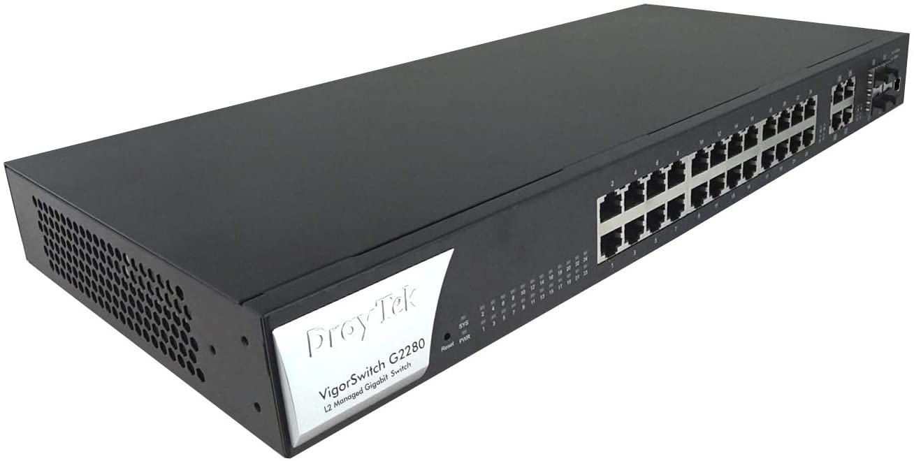 Hình của Switch 28 Port DrayTek Vigorswitch G2280