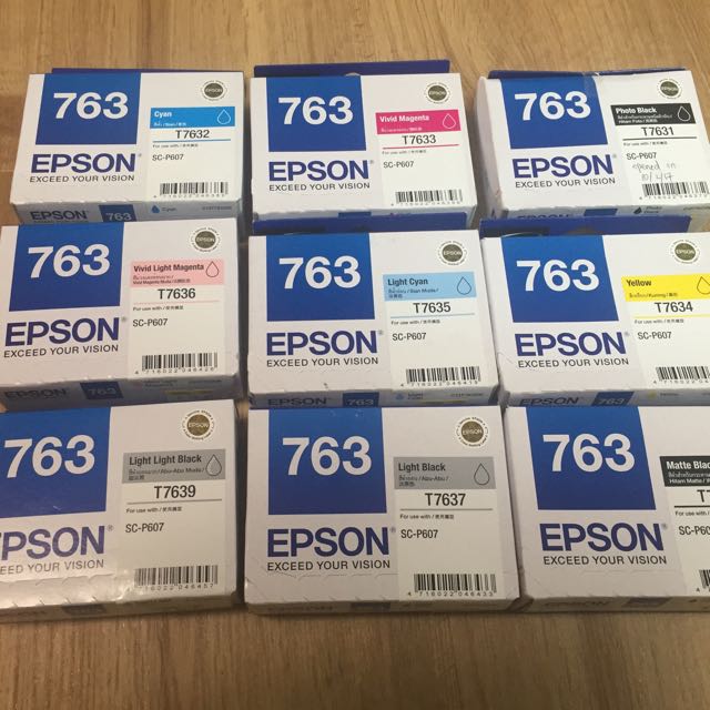 Hình của Mực in Epson T763 Yellow Ink (C13T763400)