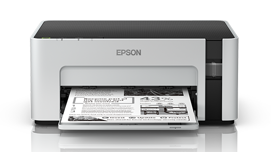 Hình của Máy in phun trắng đen Epson EcoTank Monochrome M1100 (C11CG95501)