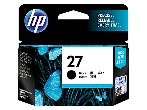 Hình của HP 27 Black Original Ink Cartridge (C8727AA)