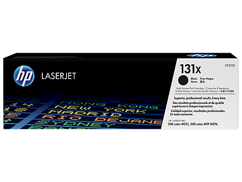 Hình của HP 131X High Yield Black Original LaserJet Toner Cartridge (CF210X)