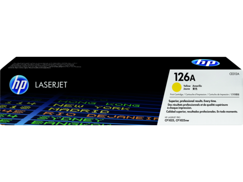 Hình của HP 126A Yellow Original LaserJet Toner Cartridge (CE312A)