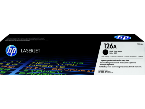 Hình của HP 126A Black Original LaserJet Toner Cartridge (CE310A)