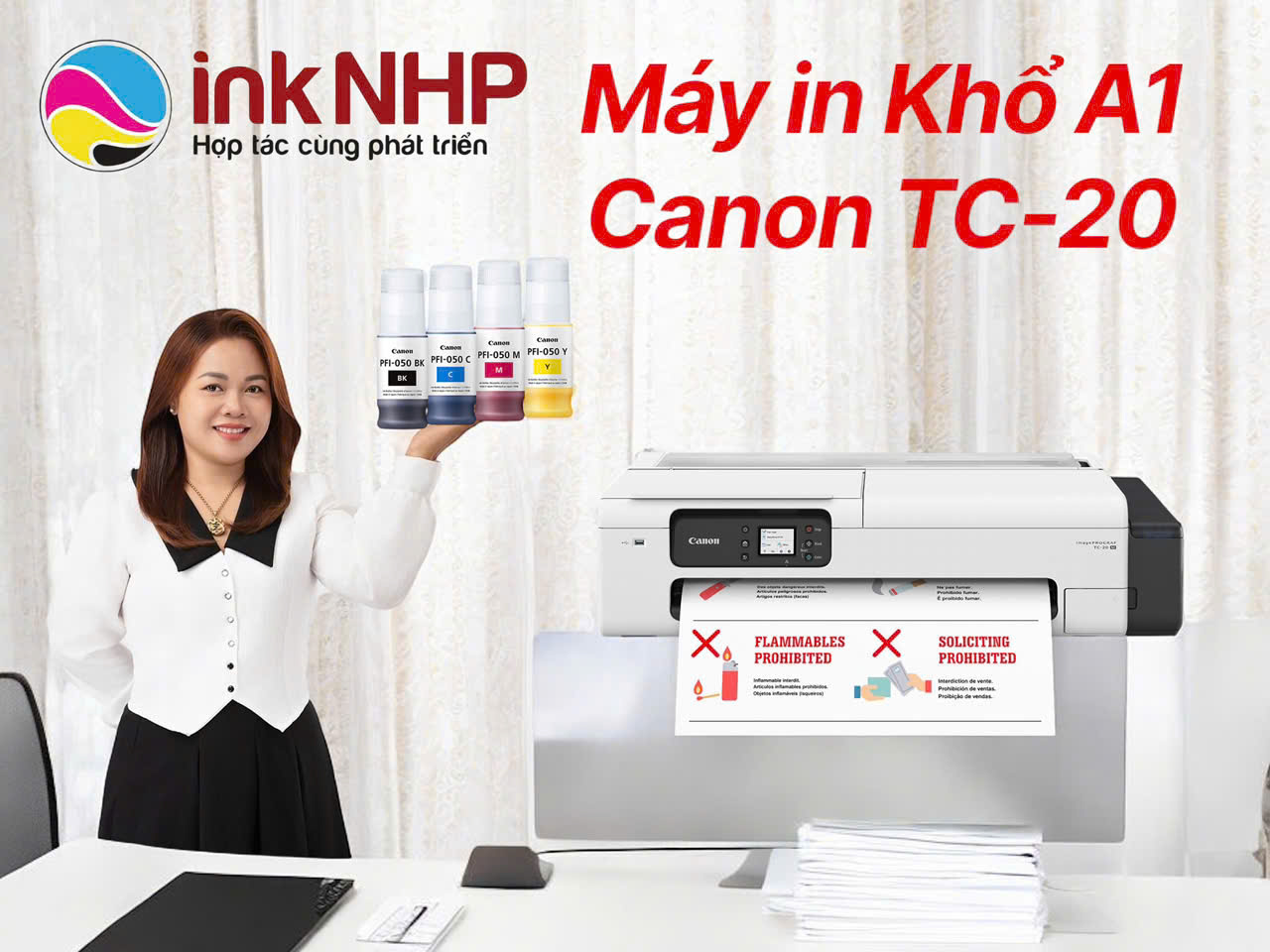 Mực dùng cho Máy in Canon imagePROGRAF TC-20