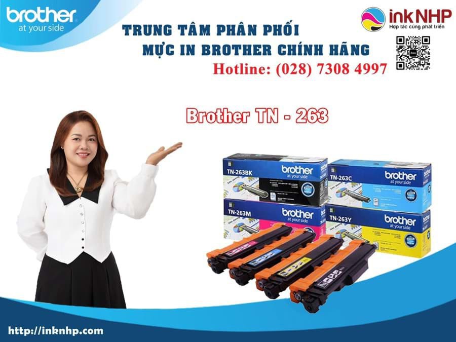 Nơi Bán Mực In Brother TN-263 Chính Hãng Cho Máy Brother MFC-L3745CDW Ở Xã Hóc Môn, TP. HCM Nơi Bán Mực In Brother TN-263 Chính Hãng Cho Máy Brother MFC-L3745CDW Ở Xã Hóc Môn, TP. HCM