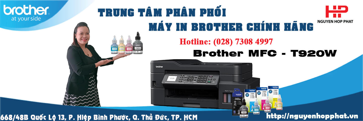Video giới thiệu máy in BROTHER MFC-T920DW