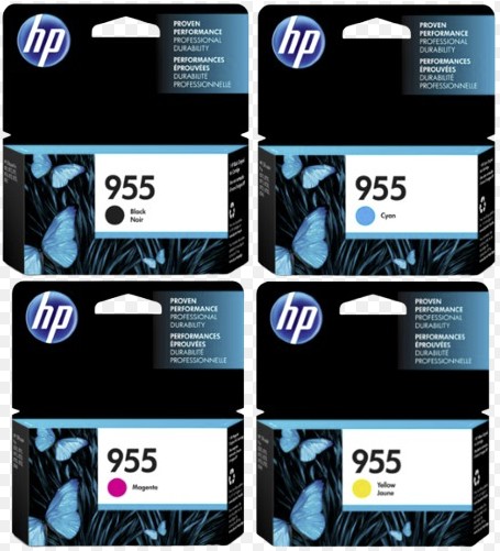 Bộ mực máy in HP 8710 mực in HP 955 