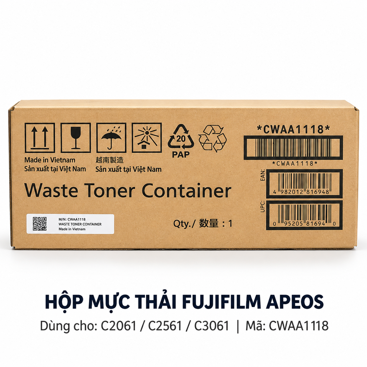 Hộp mực thải Fujifilm Apeos CWAA1118
